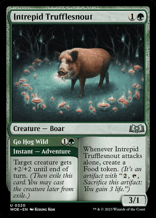 Intrepid Trufflesnout // Go Hog Wild (Foil)