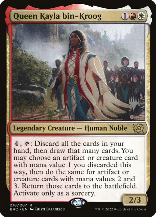 Queen Kayla bin-Kroog - Legendary