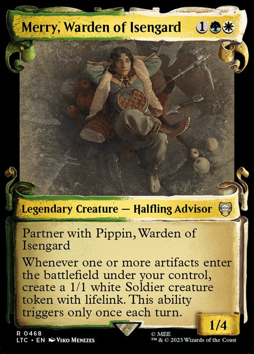 Merry, Warden of Isengard - Showcase- Legendary (Foil)