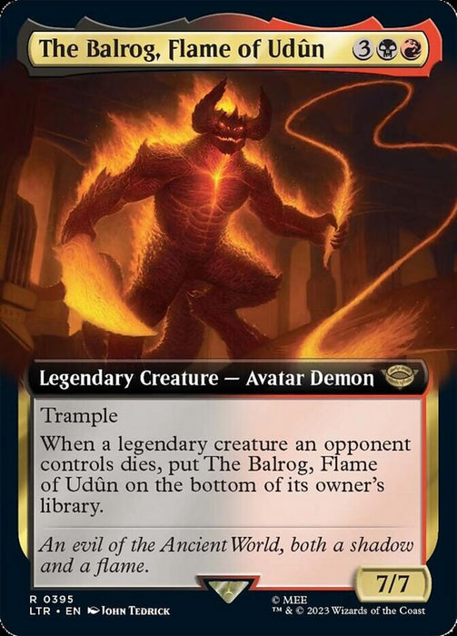 The Balrog, Flame of Udûn - Legendary- Extended Art