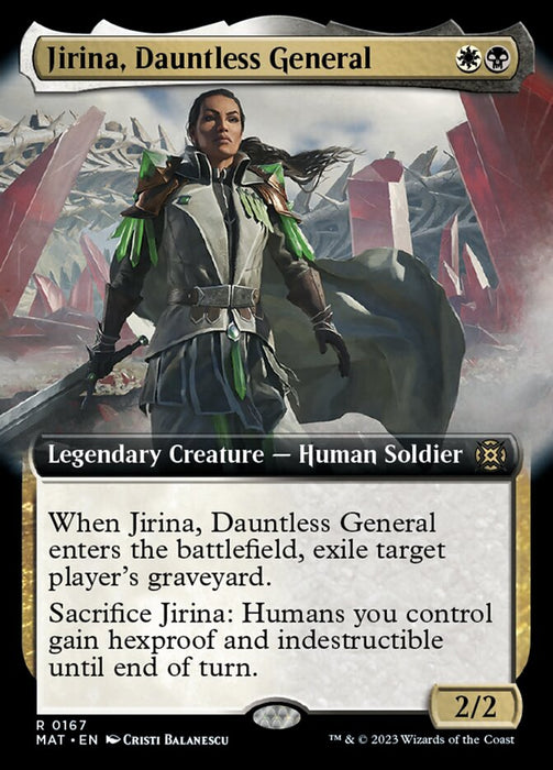 Jirina, Dauntless General - Legendary- Extended Art