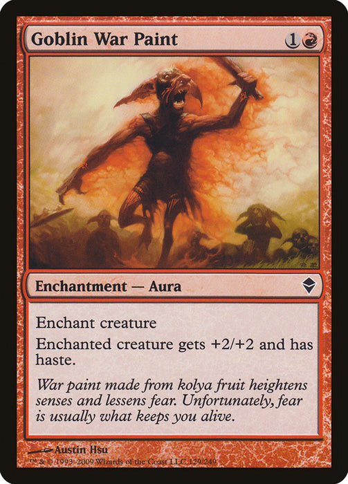 Goblin War Paint  (Foil)