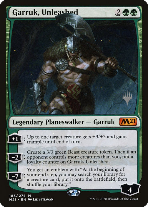 Garruk, Unleashed (Foil)