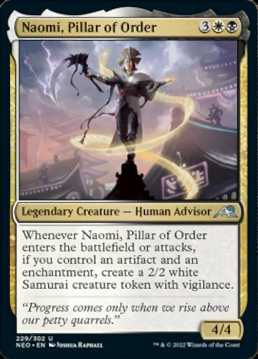 Naomi, Pillar of Order  - Legendary (Foil)