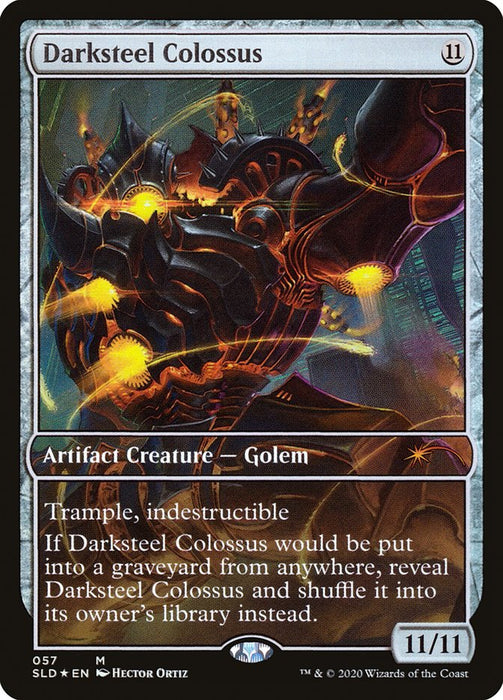 Darksteel Colossus - Full Art - Inverted (Foil)