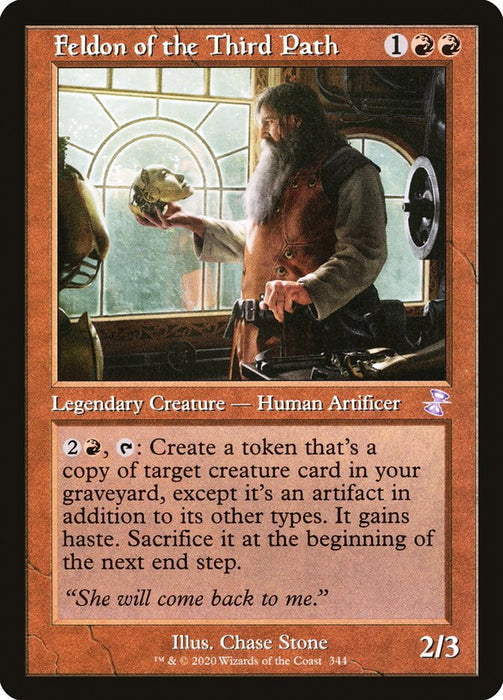 Feldon of the Third Path - Retro Frame  (Foil)