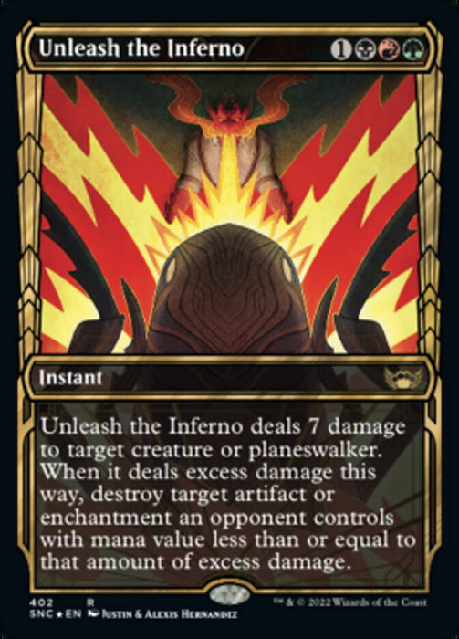 Unleash the Inferno  - Showcase (Foil)