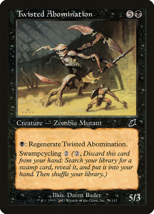 Twisted Abomination  (Foil)