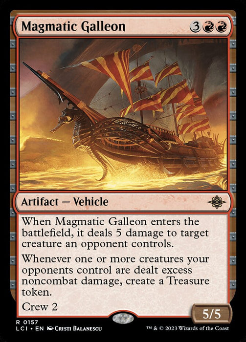 Magmatic Galleon (Foil)