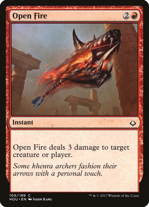 Open Fire  (Foil)