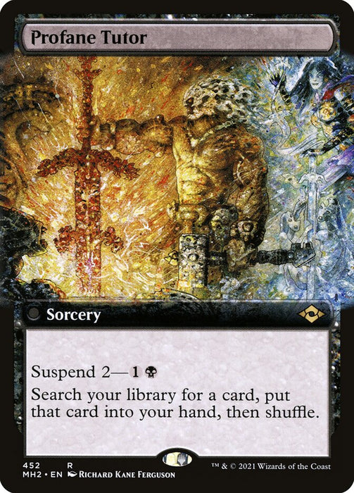 Profane Tutor  - Extended Art (Foil)