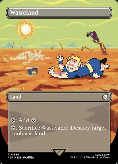 Wasteland - Borderless (Foil)