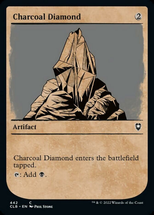 Charcoal Diamond  - Showcase (Foil)