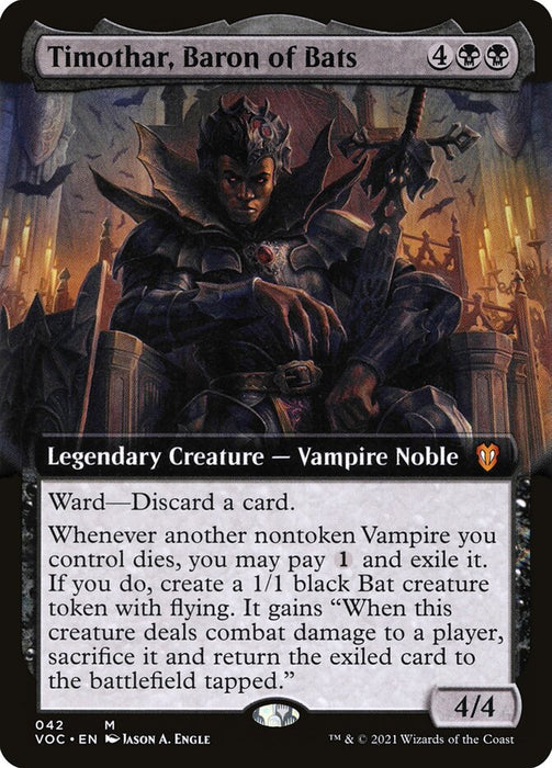 Timothar, Baron of Bats  - Legendary - Extended Art