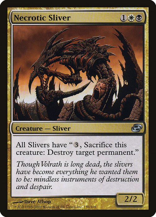 Necrotic Sliver  (Foil)