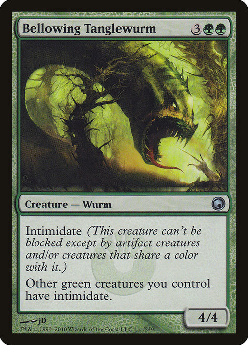 Bellowing Tanglewurm  (Foil)