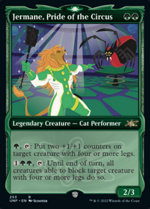 Jermane, Pride of the Circus - Showcase- Legendary (Foil)