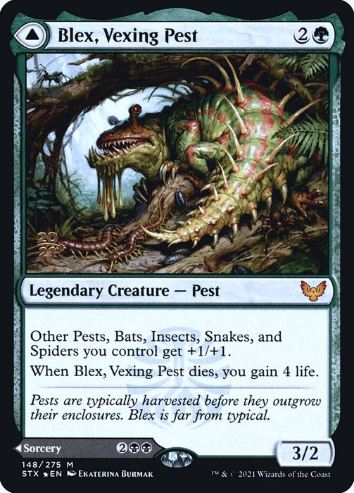 Blex, Vexing Pest // Search for Blex - Legendary (Foil)