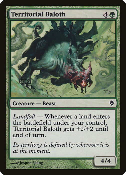 Territorial Baloth  (Foil)