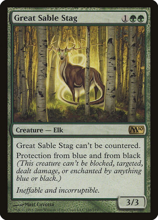 Great Sable Stag  (Foil)