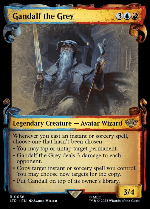 Gandalf the Grey - Showcase- Legendary (Foil)