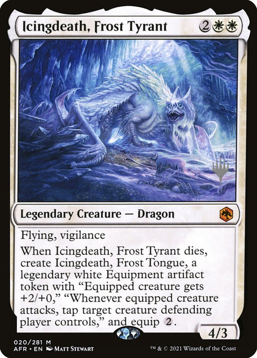 Icingdeath, Frost Tyrant  - Legendary (Foil)