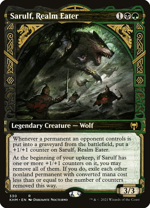 Sarulf, Realm Eater  - Showcase - Legendary (Foil)