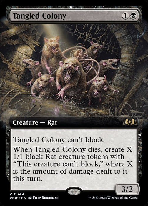 Tangled Colony - Extended Art (Foil)