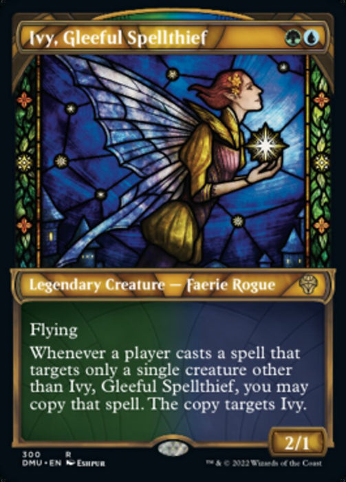 Ivy, Gleeful Spellthief - Showcase- Legendary (Foil)