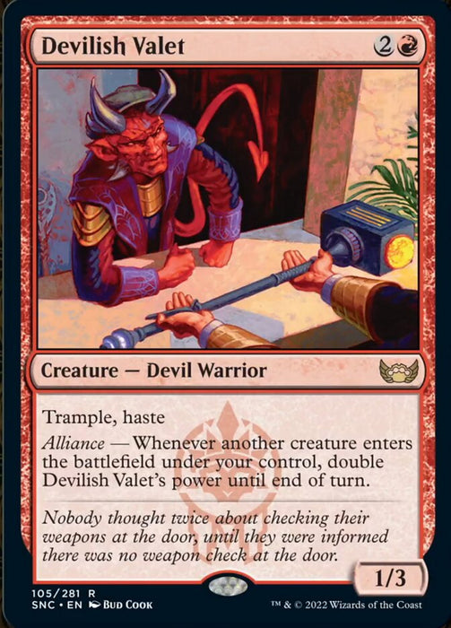 Devilish Valet  (Foil)