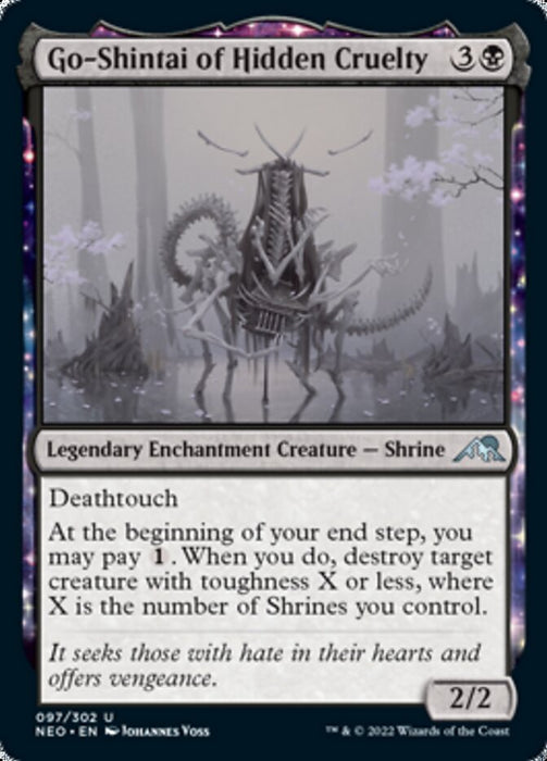 Go-Shintai of Hidden Cruelty  - Legendary (Foil)