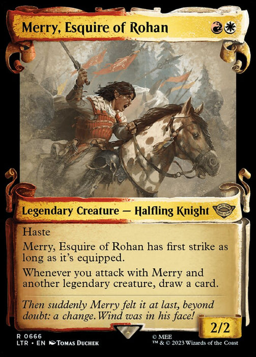 Merry, Esquire of Rohan - Showcase- Legendary (Foil)