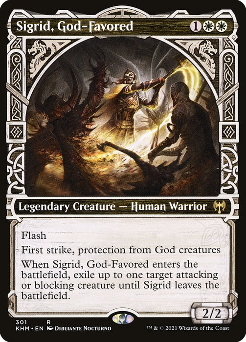 Sigrid, God-Favored  - Showcase - Legendary (Foil)