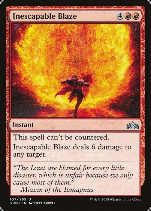 Inescapable Blaze