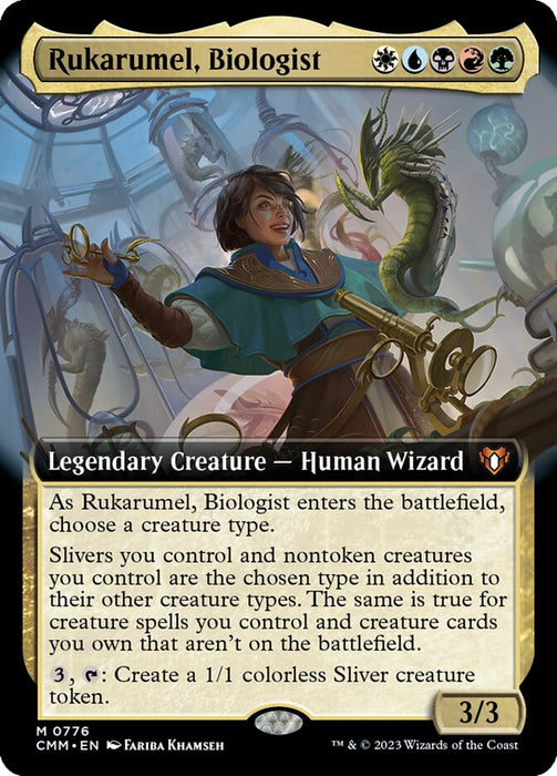 Rukarumel, Biologist - Legendary- Extended Art