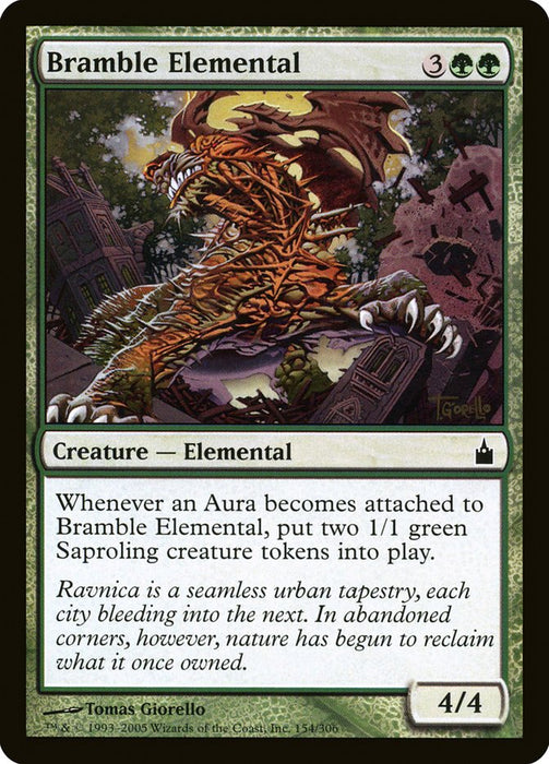 Bramble Elemental  (Foil)