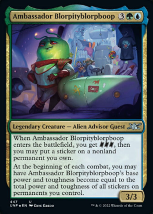 Ambassador Blorpityblorpboop - Legendary (Foil)