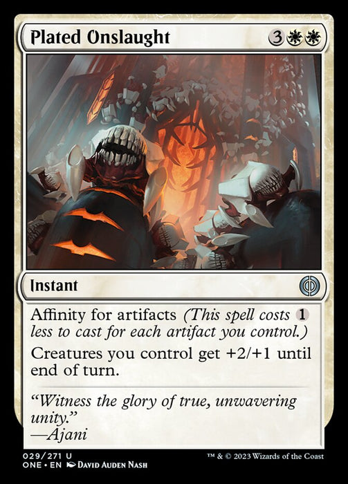 Plated Onslaught (Foil)