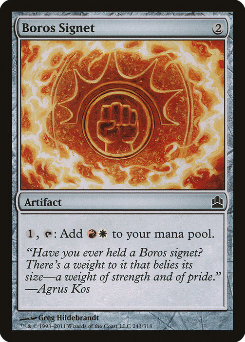 Boros Signet