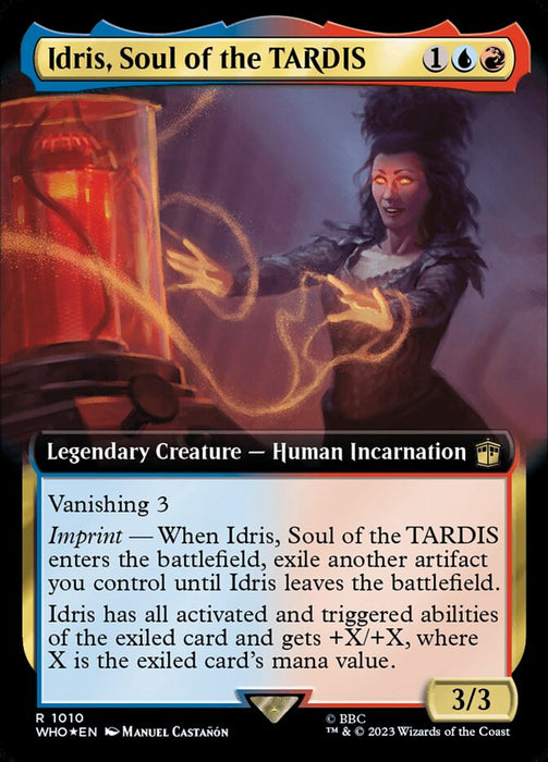 Idris, Soul of the TARDIS - Legendary- Extended Art (Foil)