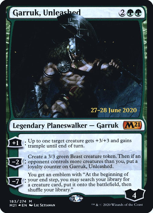 Garruk, Unleashed (Foil)