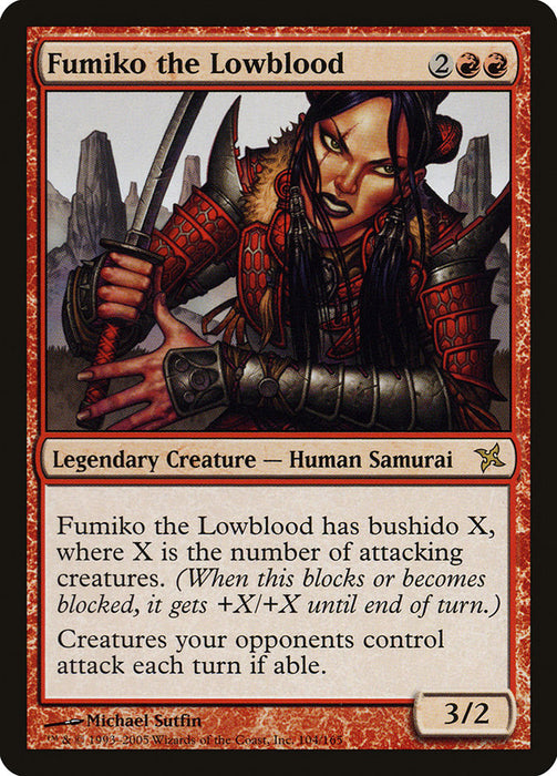 Fumiko the Lowblood  (Foil)