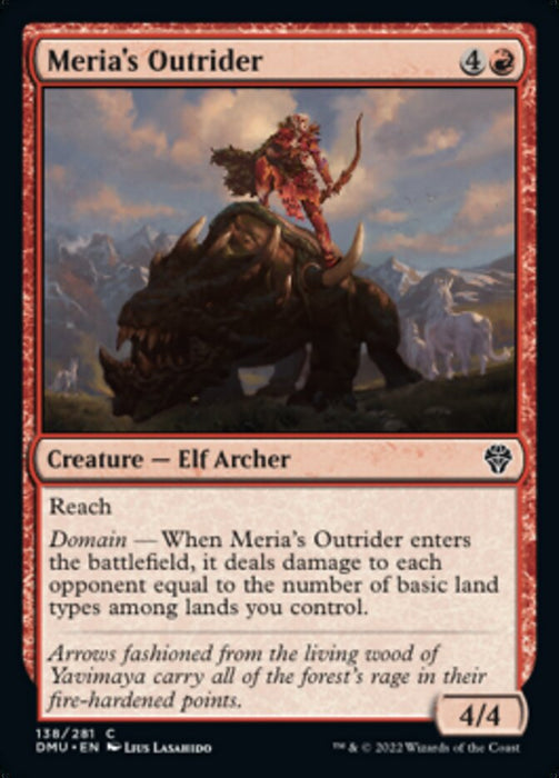 Meria's Outrider (Foil)