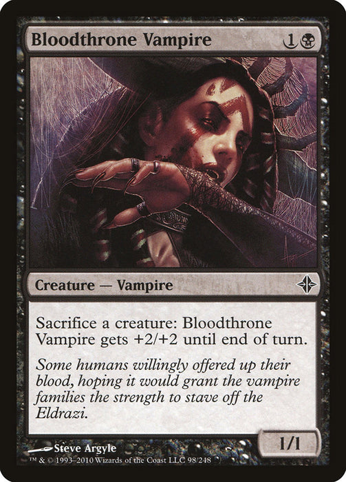 Bloodthrone Vampire  (Foil)