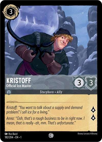 Kristoff - Official Ice Master - Foil