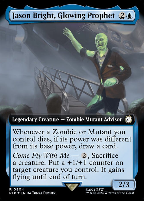 Jason Bright, Glowing Prophet - Legendary- Extended Art (Foil)