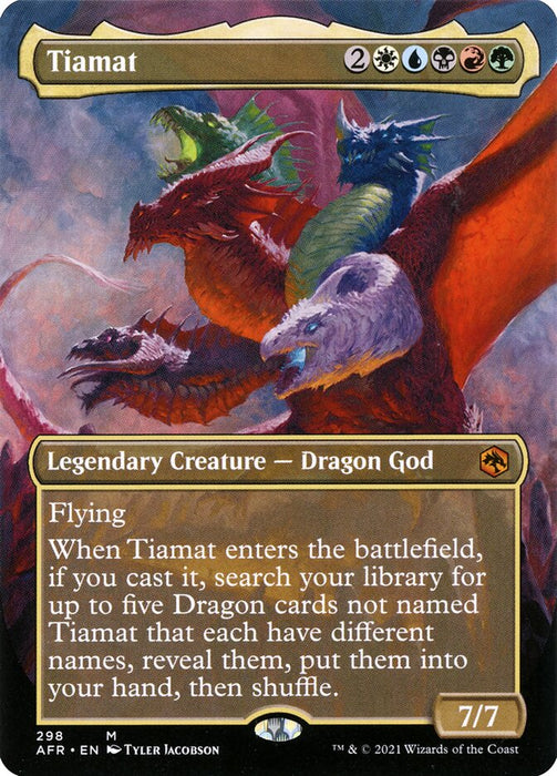 Tiamat - Borderless  - Legendary (Foil)