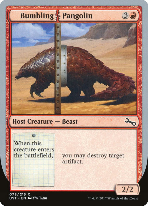 Bumbling Pangolin  (Foil)