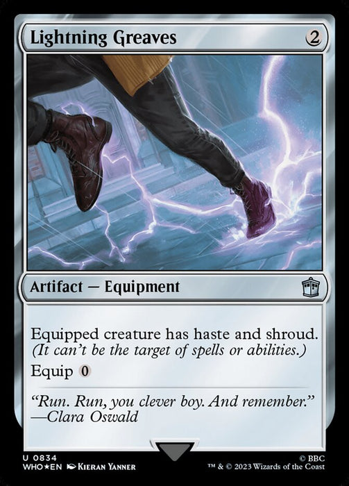 Lightning Greaves (Foil)