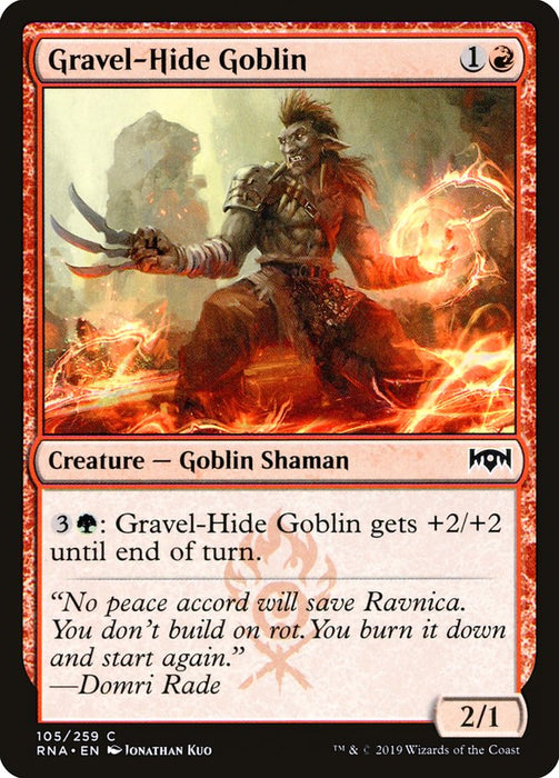 Gravel-Hide Goblin  (Foil)